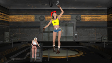 Картинка 3д+графика people+ люди девушки