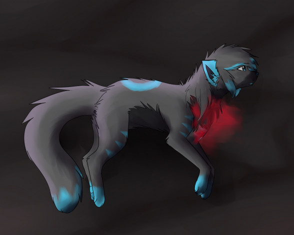 Обои картинки фото рисованные, животные,  сказочные,  мифические, фон, собака