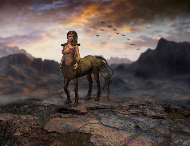 Обои картинки фото 3д графика, creatures , существа, минотавр