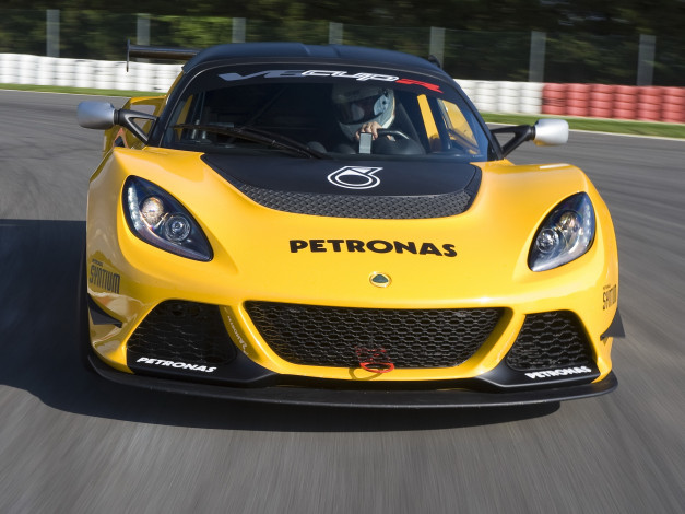 Обои картинки фото спорт, мотоспорт, lotus, exige, v6, cup