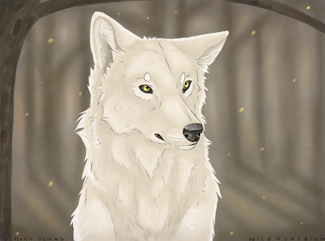 Обои картинки фото рисованные, животные,  собаки, собака