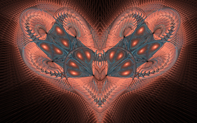 Обои картинки фото 3д графика, fractal , фракталы, узор, цвета, фон