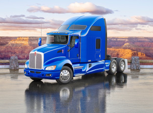 Картинка kenworth+t660 автомобили kenworth тяжелый тягач седельный грузовик