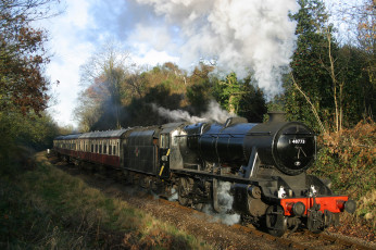Картинка техника паровозы дорога железная паровоз
