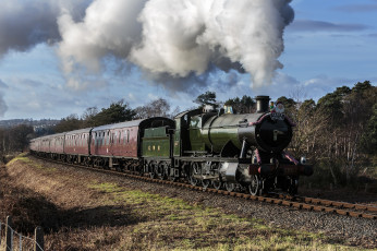 Картинка техника паровозы дорога железная паровоз
