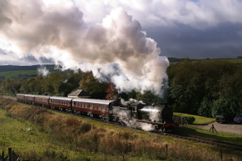 Картинка техника паровозы железная дорога паровоз