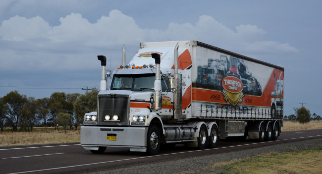 Обои картинки фото western star, автомобили, седельный, грузовик, тяжелый, тягач