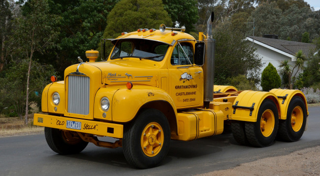 Обои картинки фото mack, автомобили, тягач, седельный, грузовик, тяжелый