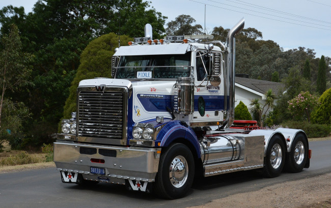 Обои картинки фото western star, автомобили, тягач, седельный, грузовик, тяжелый