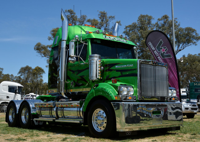 Обои картинки фото western star, автомобили, седельный, грузовик, тяжелый, тягач