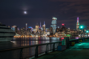 Картинка new+york города нью-йорк+ сша панорама небоскребы