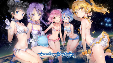 Картинка аниме houkago+no+pleiades itsuki hikaru aoi houkago no pleiades subaru nanako anmi