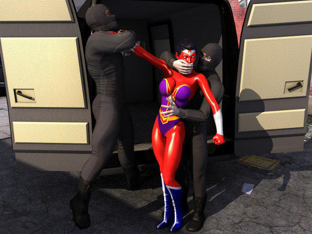 Обои картинки фото 3д графика, фантазия , fantasy, ниндзя, фон, девушка, взгляд