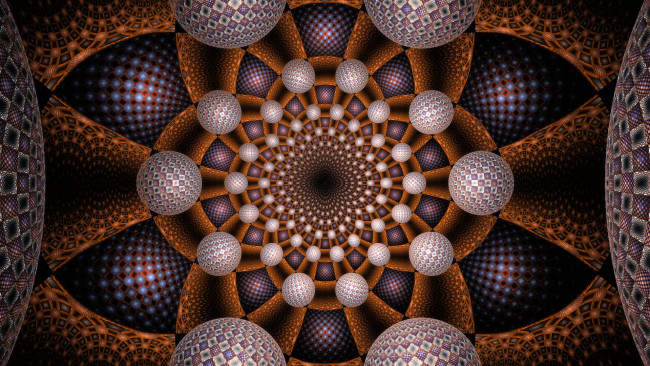 Обои картинки фото 3д графика, фракталы , fractal, фон, узор, цвета
