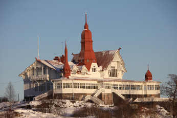 Картинка города -+здания +дома шпили