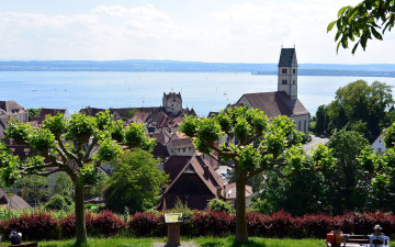 Картинка meersburg +lake+constance города -+панорамы lake constance