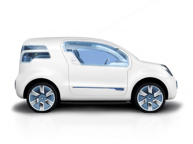 Обои картинки фото renault kangoo z-e concept 2009, автомобили, renault, kangoo, z-e, concept, 2009