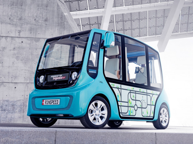 Обои картинки фото rinspeed micromax concept 2013, автомобили, rinspeed, 2013, concept, micromax