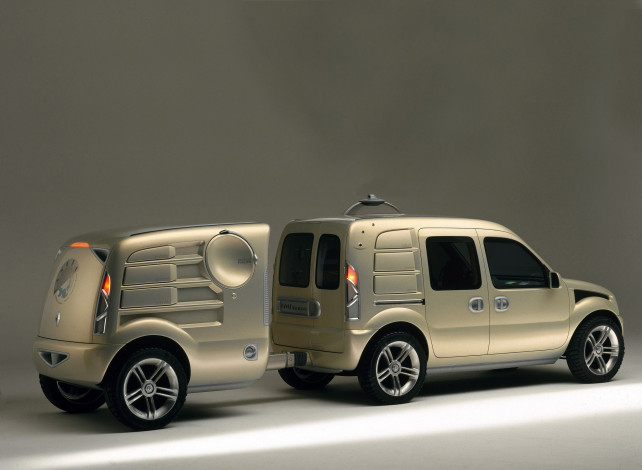 Обои картинки фото renault pangea concept 1997, автомобили, renault, pangea, concept, 1997