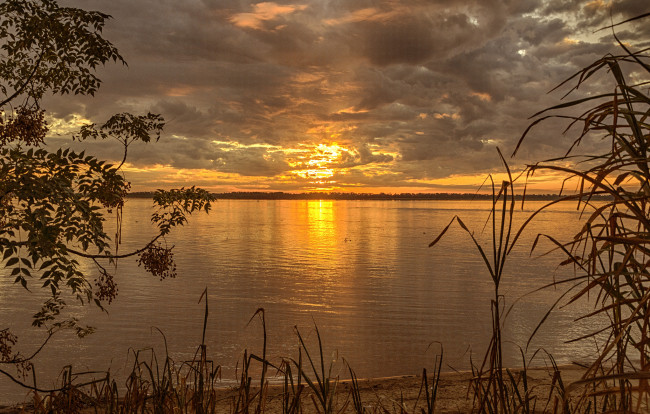 Обои картинки фото природа, восходы, закаты, рассвет