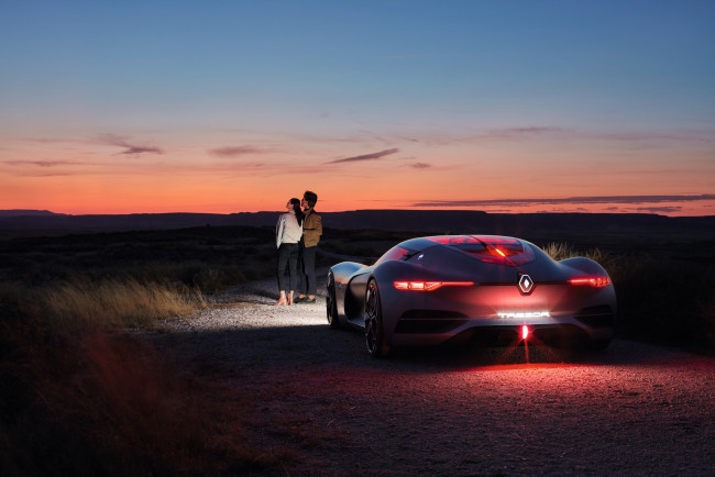 Обои картинки фото renault trezor concept 2016, автомобили, renault, 2016, concept, trezor