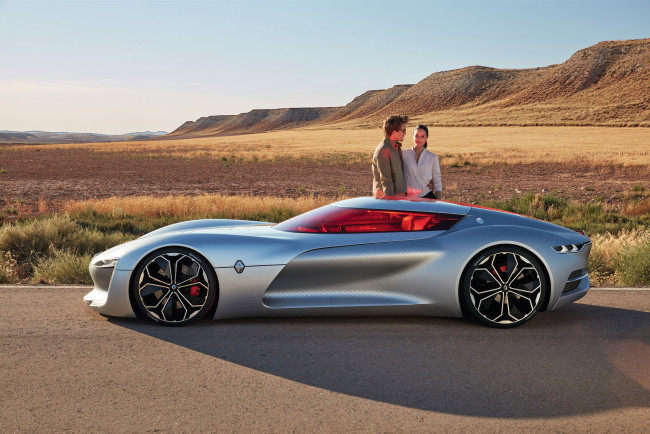 Обои картинки фото renault trezor concept 2016, автомобили, renault, 2016, concept, trezor