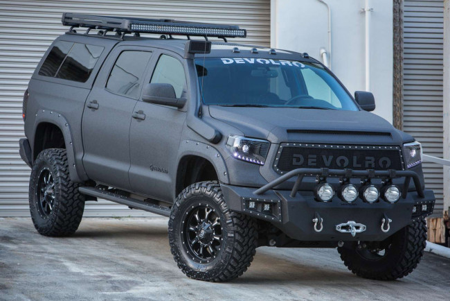 Обои картинки фото toyota tundra diablo by devolro 2014, автомобили, toyota, 2014, diablo, by, devolro, tundra
