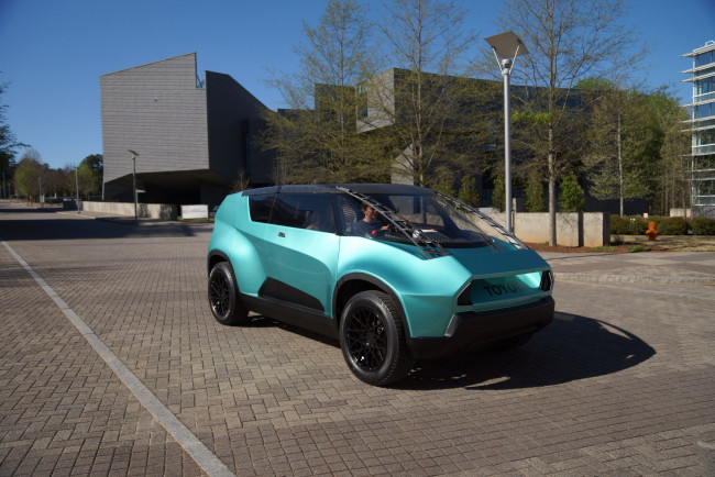 Обои картинки фото toyota unveils ubox concept 2016, автомобили, toyota, 2016, ubox, unveils, concept