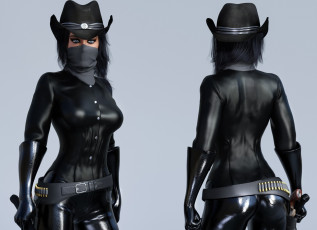 Картинка 3д+графика люди+ people фон взгляд девушка