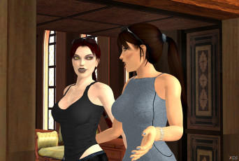 Картинка 3д+графика люди+ people взгляд девушки фон