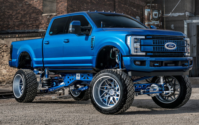 Обои картинки фото автомобили, custom pick-up, ford