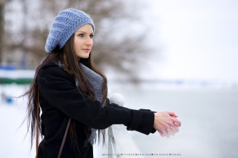 Картинка календари девушки шапка одежда женщина