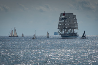 Картинка корабли парусники паруса мачты