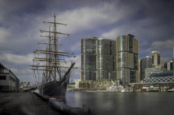 Картинка корабли парусники паруса мачты