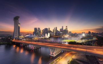 Картинка города сингапур+ сингапур простор