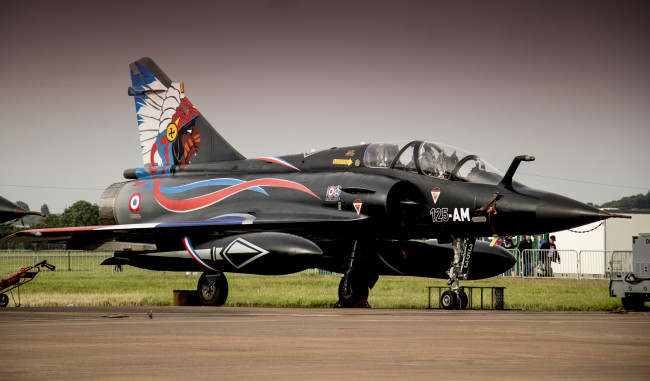 Обои картинки фото dassault mirage 2000n, авиация, боевые самолёты, ввс