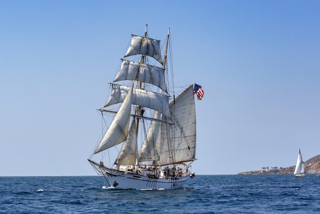 Обои картинки фото корабли, парусники, паруса, мачты