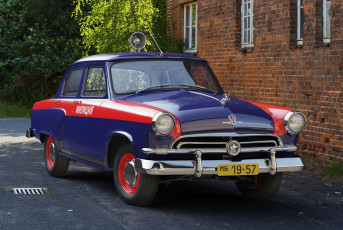 Картинка газ-+21+волга автомобили полиция ретро классика автомобиль волга газ- 21 милиция