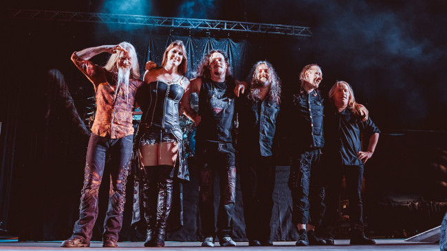 Обои картинки фото музыка, nightwish, troy, donockley, emppu, vuorinen, kai, hahto, tuomas, holopainen, floor, jansen, marko, hietala