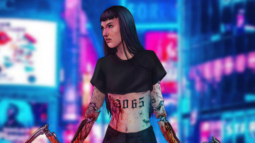 обоя видео игры, cyberpunk 2077, cyberpunk, 2077, киберпанк