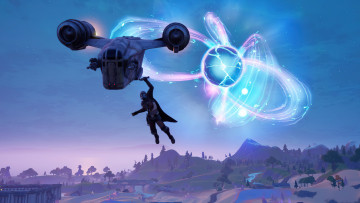 Картинка видео+игры fortnite