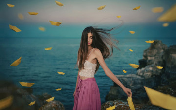 Картинка девушки -+креатив +косплей море бумажные кораблики креатив stefani