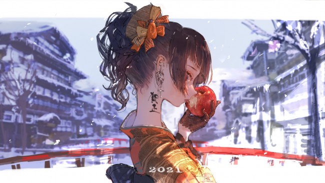 Обои картинки фото аниме, idolm@ster, девушка