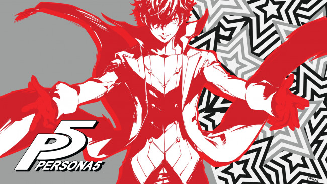 Обои картинки фото аниме, persona, 5