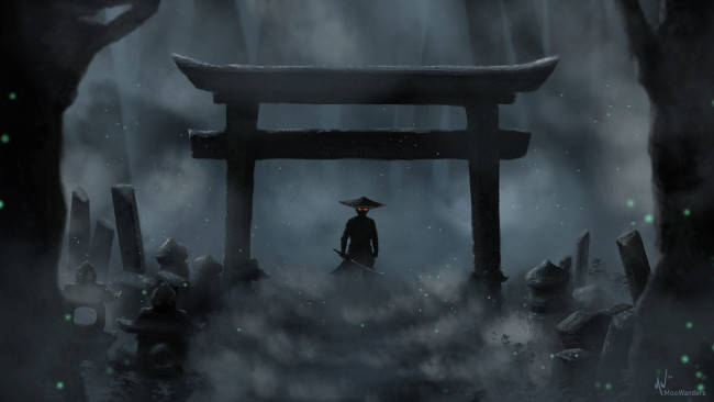 Обои картинки фото видео игры, ghost of tsushima, ghost, of, tsushima