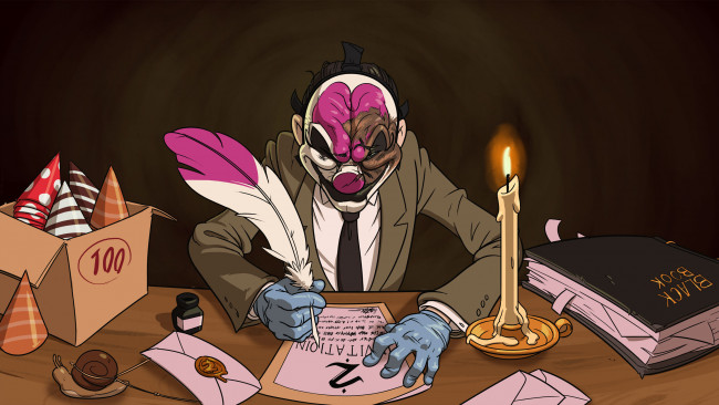 Обои картинки фото видео игры, payday 2, payday, 2