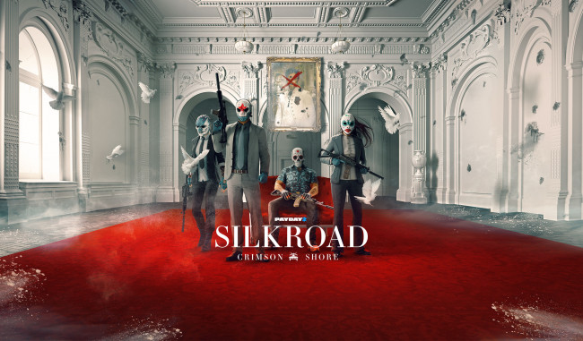 Обои картинки фото видео игры, payday 2, payday, 2