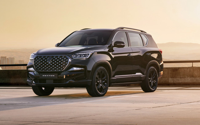 Обои картинки фото 2020 ssangyong rexton black edition, автомобили, ssang yong, ssangyong, rexton, black, edition, внедорожники, 2020, года, kr-spec, роскошные, корейские