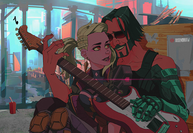 Обои картинки фото видео игры, cyberpunk 2077, cyberpunk, 2077, киберпанк