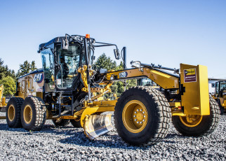 Картинка техника грейдеры catetpillar